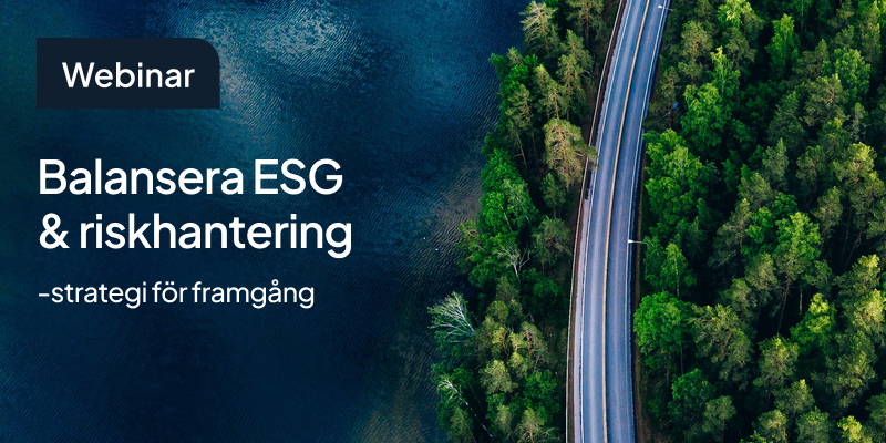 Balansera ESG & Riskhantering - Strategi För Framgång - Stratsys